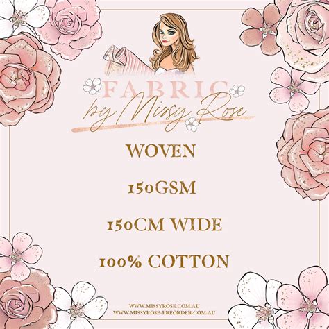 missy rose fabric